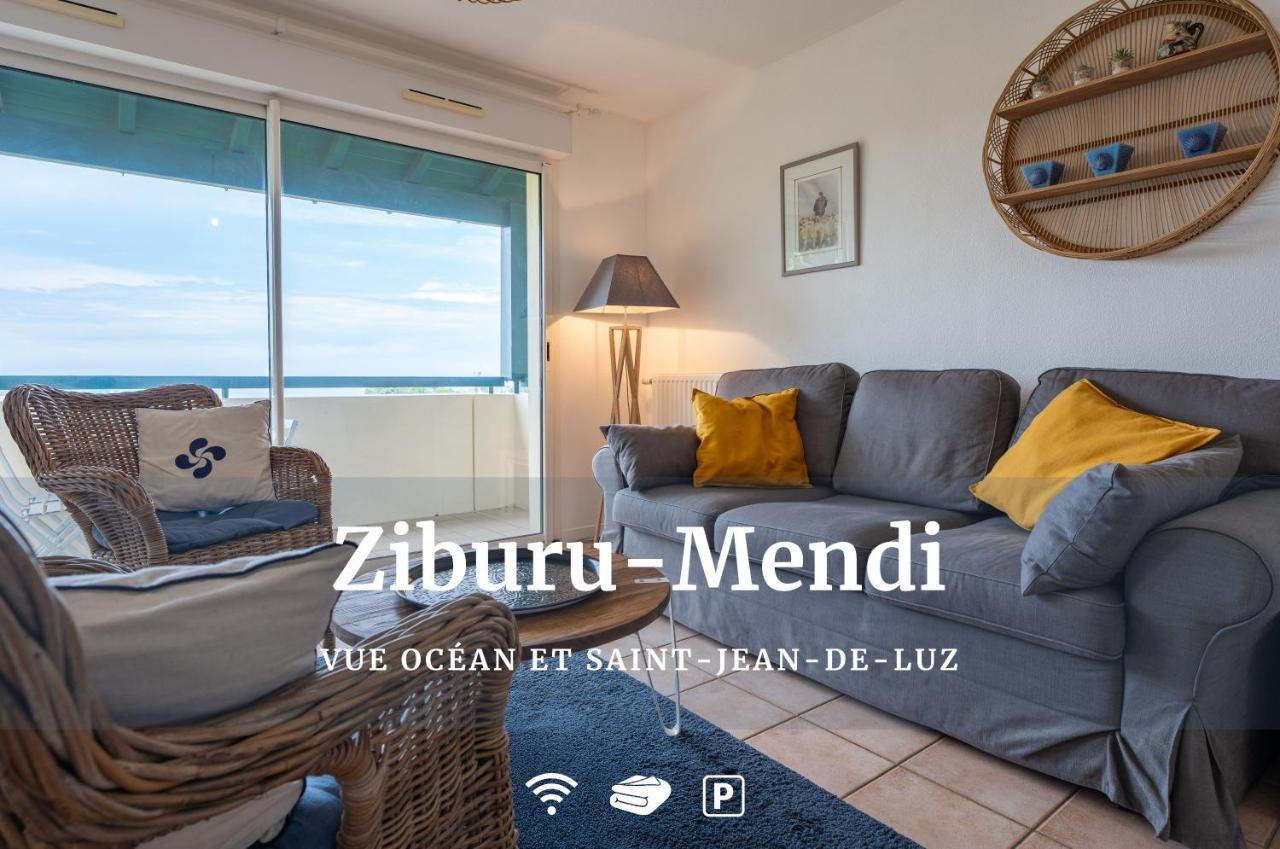 Apartamento Atlantic Selection - Ziburu Mendi - Vue Ocean Avec Balcon & Parking Ciboure Exterior foto