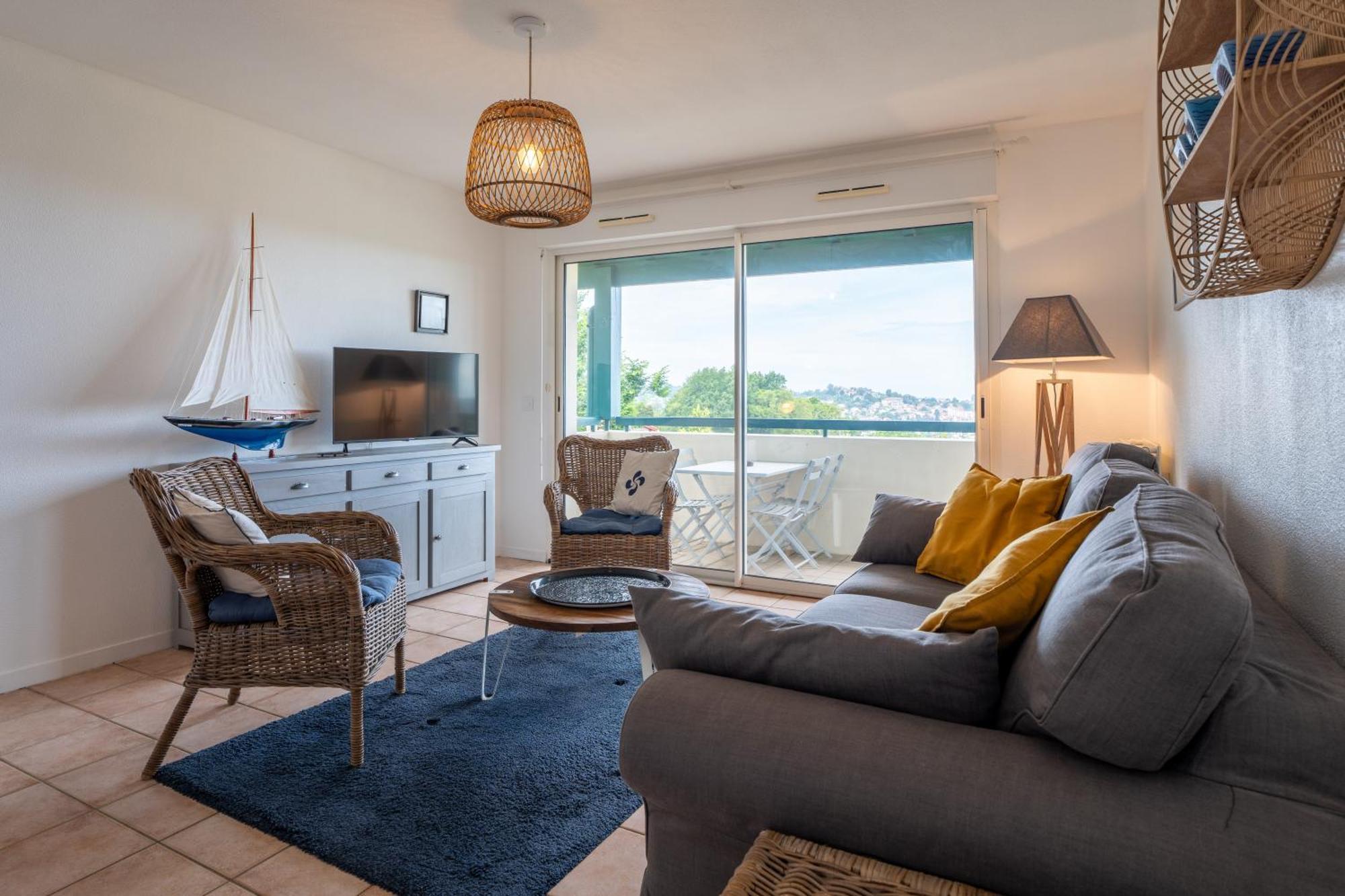 Apartamento Atlantic Selection - Ziburu Mendi - Vue Ocean Avec Balcon & Parking Ciboure Exterior foto
