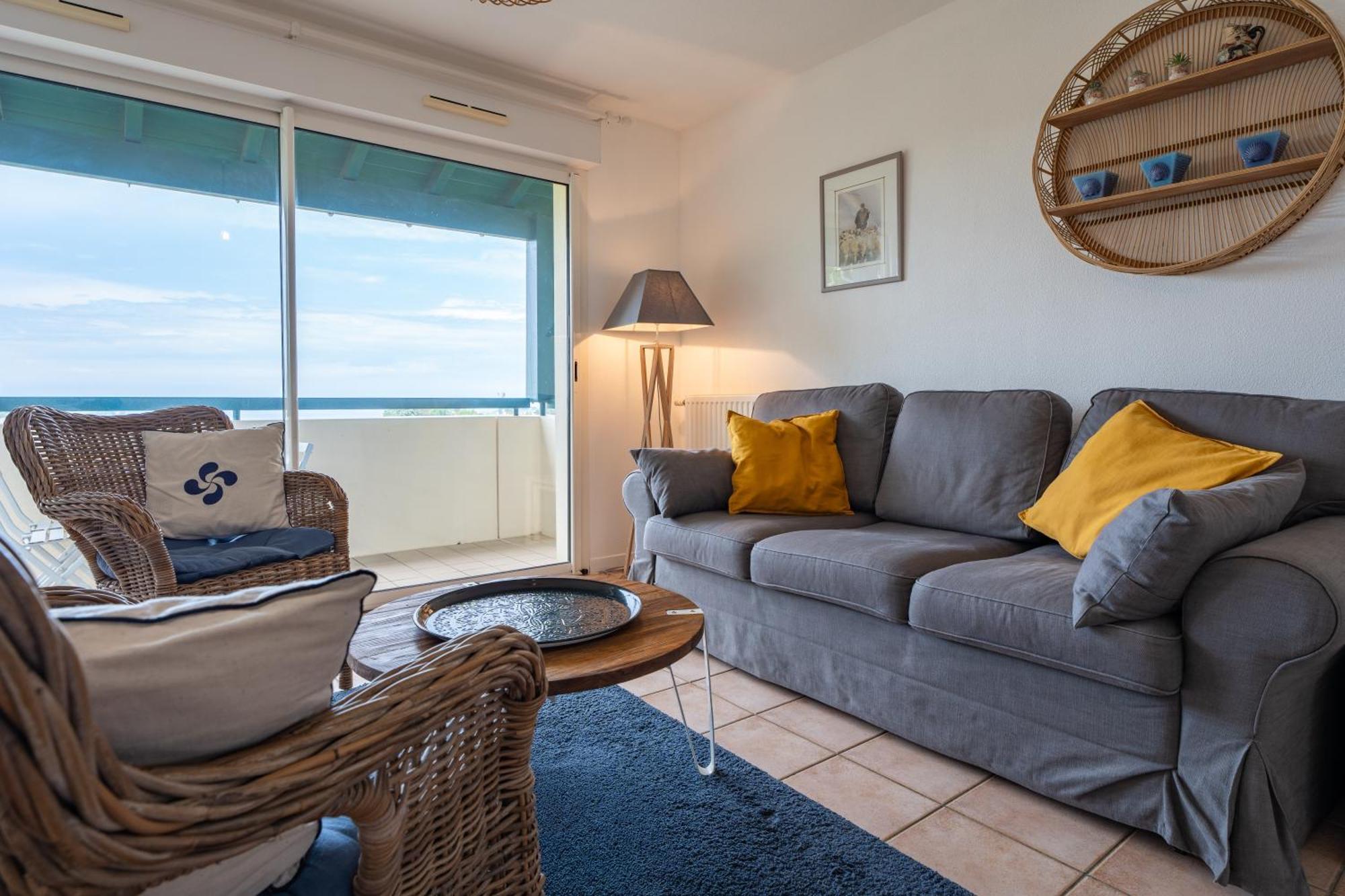 Apartamento Atlantic Selection - Ziburu Mendi - Vue Ocean Avec Balcon & Parking Ciboure Exterior foto